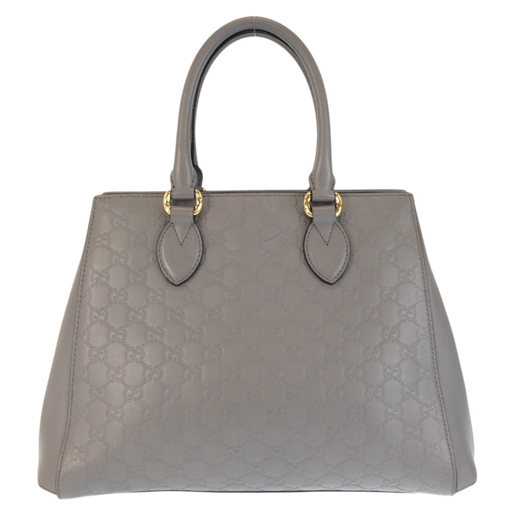 Gucci Guccissima Gray Gold Leather Tote