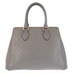 Gucci Guccissima Gray Gold Leather Tote