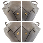 Gucci Guccissima Gray Gold Leather Tote — view 3