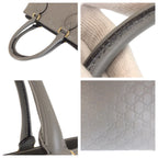 Gucci Guccissima Gray Gold Leather Tote — view 6