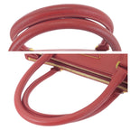 Prada Saffiano Red Gold Leather Tote — view 6
