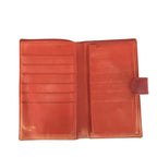 Chanel Vintage CC Logo Red Gold Caviar Leather Wallet — view 8
