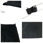Prada Tessuto Plastic Handle Black Clear Nylon Hobo Shoulder — view 6
