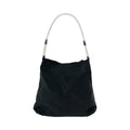 Prada Tessuto Plastic Handle Black Clear Nylon Hobo Shoulder