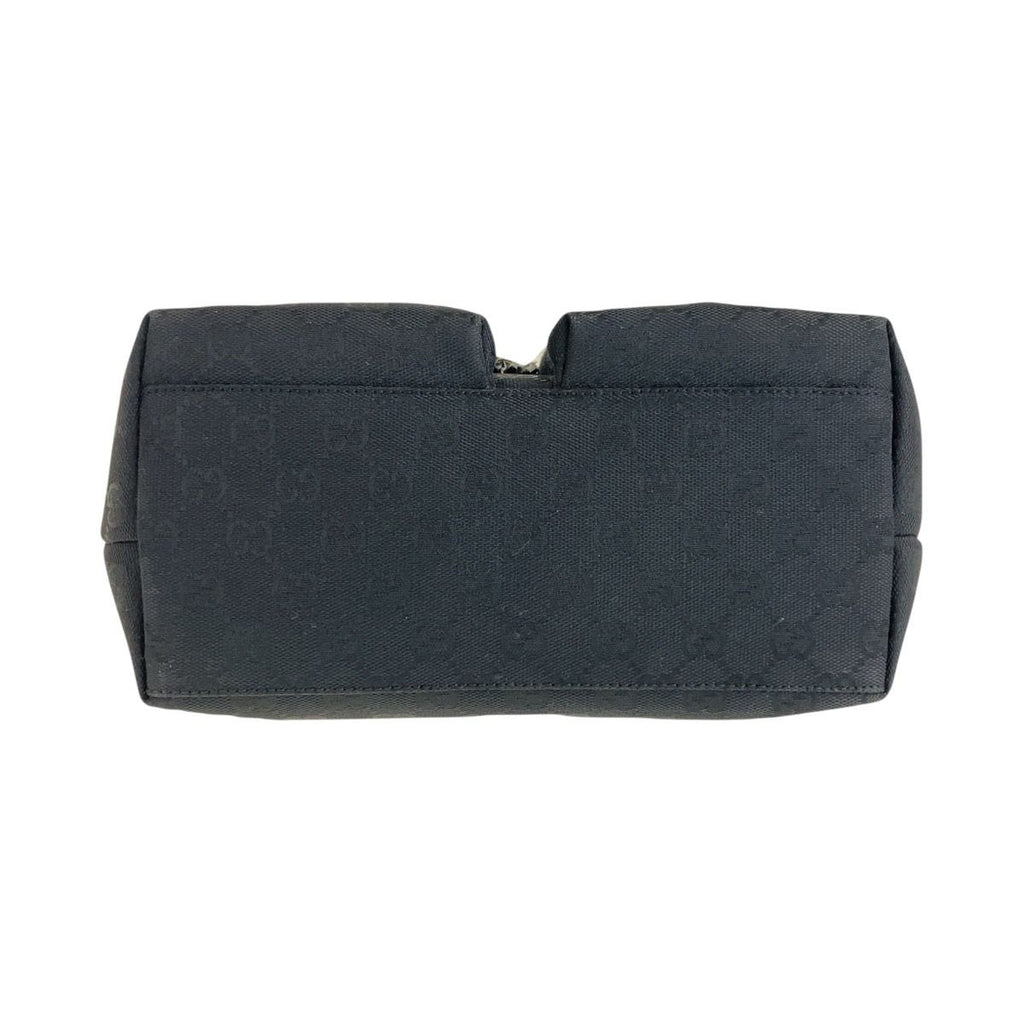 Gucci Black GG Canvas Leather 002 Shoulder — view 8