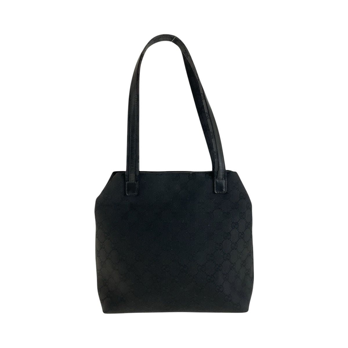 Gucci Black GG Canvas Leather 002 Shoulder — view 2