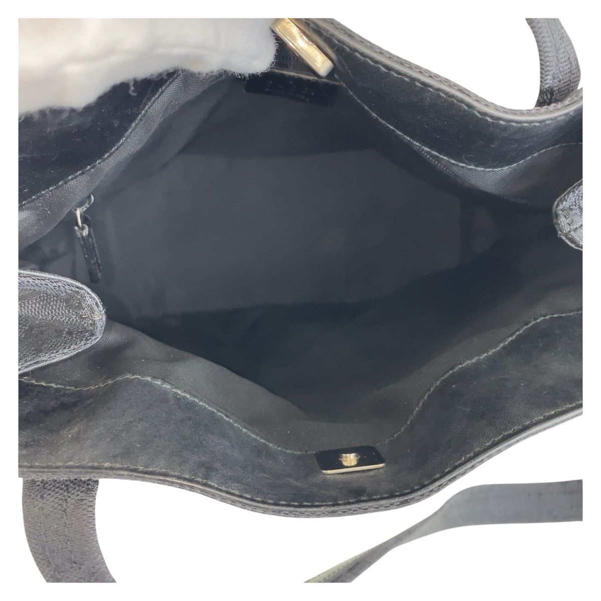 Gucci Black GG Canvas Leather 002 Shoulder — view 7