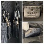 Gucci Black GG Canvas Leather 002 Shoulder — view 4