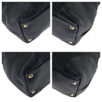 Gucci Black Gold Nylon Tote — view 3