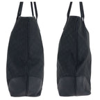 Gucci Black Gold Nylon Tote — view 8