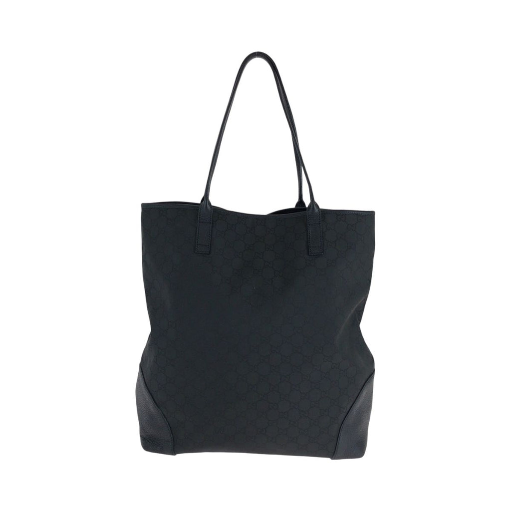 Gucci Black Gold Nylon Tote — view 2