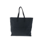 Gucci Black Silver GG Canvas Leather Tote Shoulder — view 2