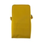 Fendi Logo Yellow Nylon Shoulder Bag Pochette — view 2