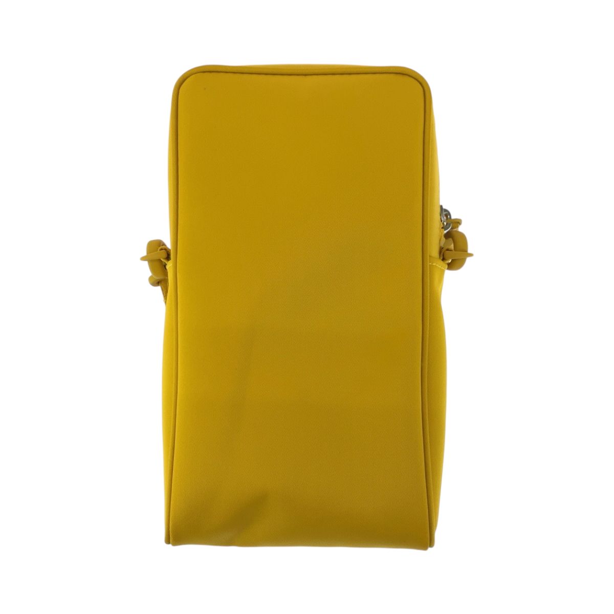 Fendi Logo Yellow Nylon Shoulder Bag Pochette — view 2