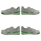 Gucci Basket GG Pattern 11 White Green Leather Sneakers — view 8