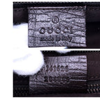 Gucci Brown Silver GG Supreme Canvas Shoulder — view 4