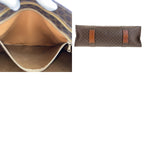 Celine Vintage Macadam Brown Gold 2 Tote Shoulder — view 9