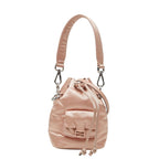 Fendi Montresor Mini / Shoulder Bag / 2-Way Pink Satin