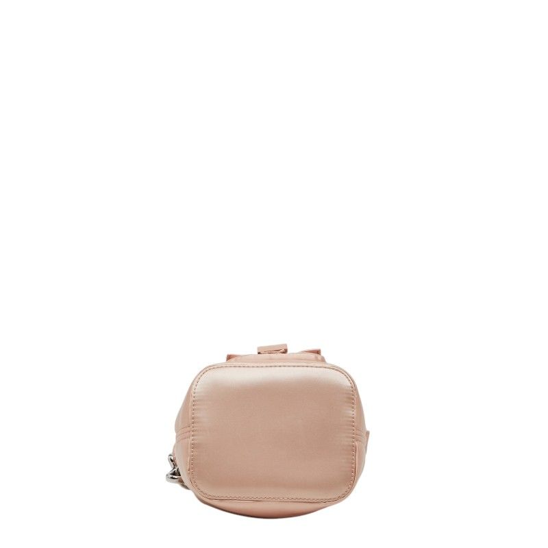 Fendi Montresor Mini / Shoulder Bag / 2-Way Pink Satin — view 3