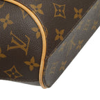 Louis Vuitton Monogram Ellipse PM Handbag Brown Leather — view 7