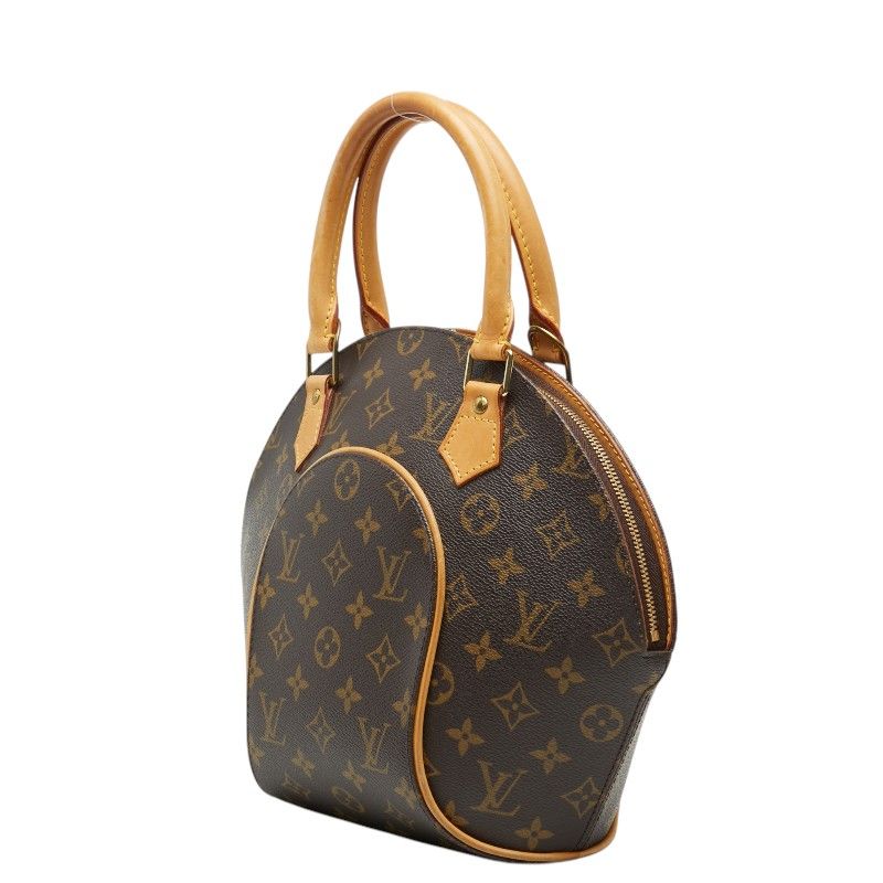 Louis Vuitton Monogram Ellipse PM Handbag Brown Leather — view 2