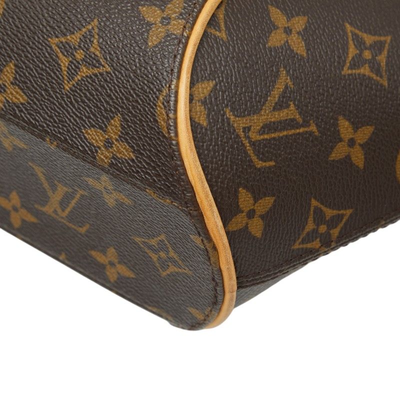 Louis Vuitton Monogram Ellipse PM Handbag Brown Leather — view 4