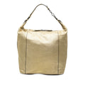 Bottega Veneta Shoulder Bag Gold Leather