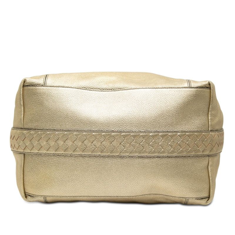 Bottega Veneta Shoulder Bag Gold Leather — view 3