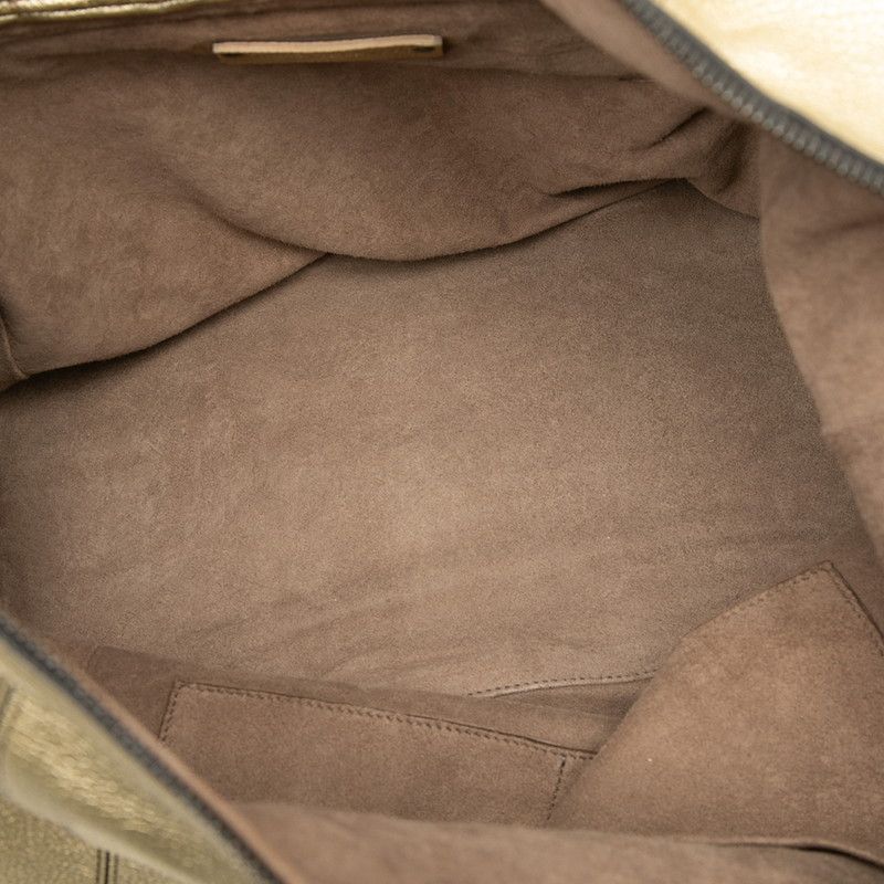Bottega Veneta Shoulder Bag Gold Leather — view 4