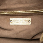 Bottega Veneta Shoulder Bag Gold Leather — view 5