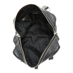 Prada Logo Boston Bag Black Leather — view 9