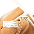 Bottega Veneta Maxi Intrecciato Arco 2-Way Shoulder Bag White Leather — view 6
