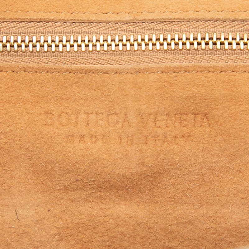 Bottega Veneta Maxi Intrecciato Arco 2-Way Shoulder Bag White Leather — view 5