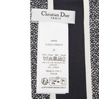 Dior D-floral Mitzah Twilly Scarf White Silk — view 5
