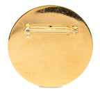 Chanel CC Logo 31 Rue Cambon Paris Brooch Gold/black Plated — view 2