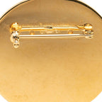 Chanel CC Logo 31 Rue Cambon Paris Brooch Gold/black Plated — view 3