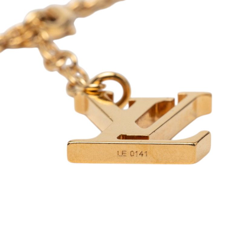 Louis Vuitton Pendentif Gimmic Necklace Gold Purple Plated — view 5