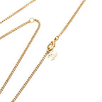 Chanel CC Logo Camellia Necklace Gold Black Plated Faux Pearl Rhinestone — view 4