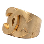Chanel CC Logo Ring 01c Gold Plated — view 2