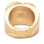 Chanel CC Logo Ring 01c Gold Plated — view 4