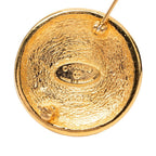 Chanel CC Logo Brooch Gold Plated — view 3