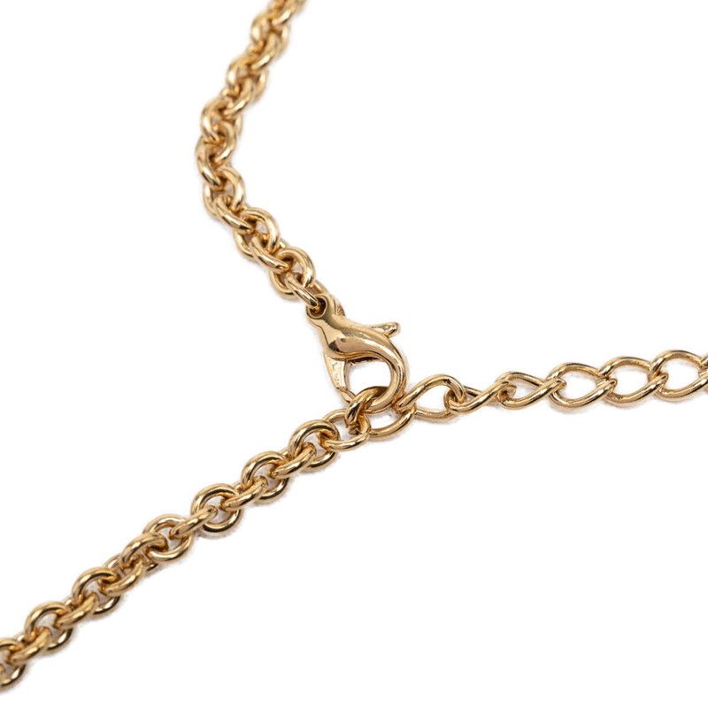 Dior Logo Necklace Gold Plated — view 4