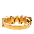 Chanel Logo Ring Gold Plated — view 3