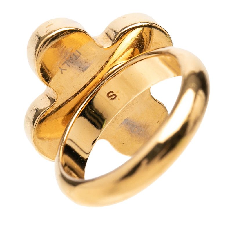 Louis Vuitton Bague Lettre-z Ring Set S Gold Red Silver Pink Plated Metal — view 5