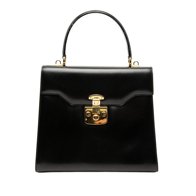 Gucci Handbag Black Leather