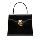 Gucci Handbag Black Leather