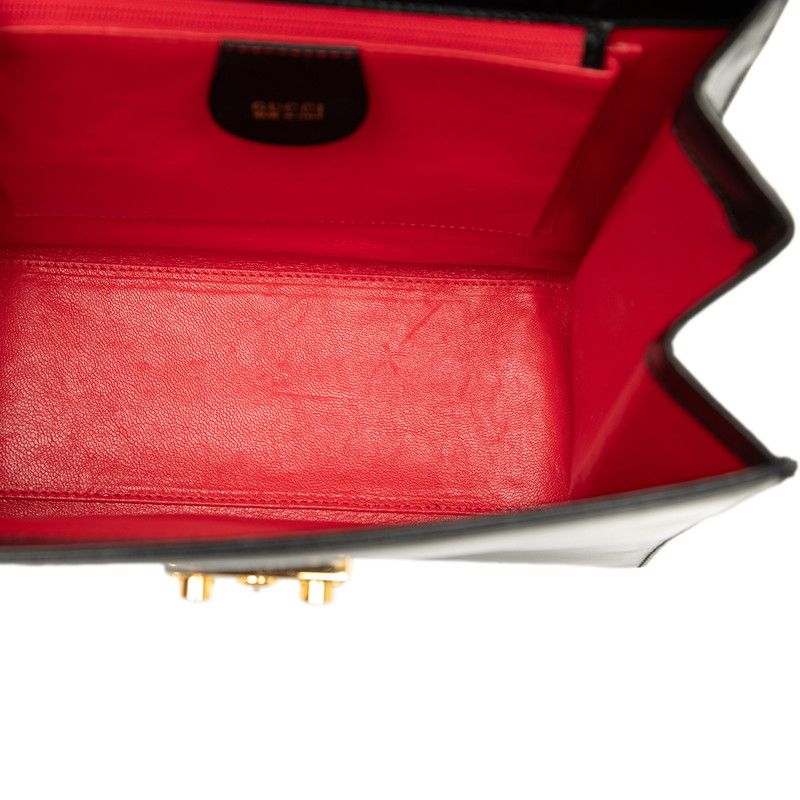 Gucci Handbag Black Leather — view 4