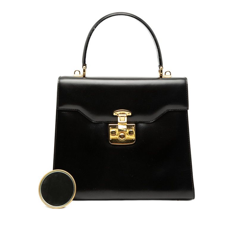 Gucci Handbag Black Leather — view 7