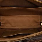 Louis Vuitton Monogram Utility Crossbody / Shoulder Bag / 2-Way Brown Leather — view 6