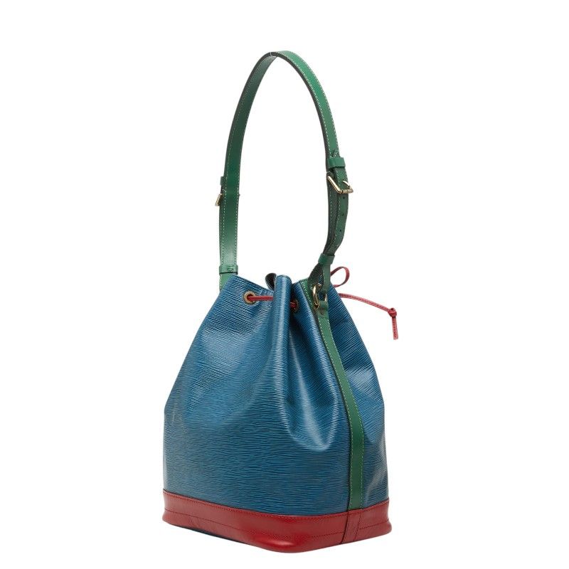 Louis Vuitton Epi Noe Tricolore Shoulder Bag Toledo Blue Borneo Green Castilian — view 2